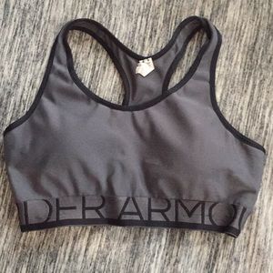 Under Armor Compression Sports Bra Size SM